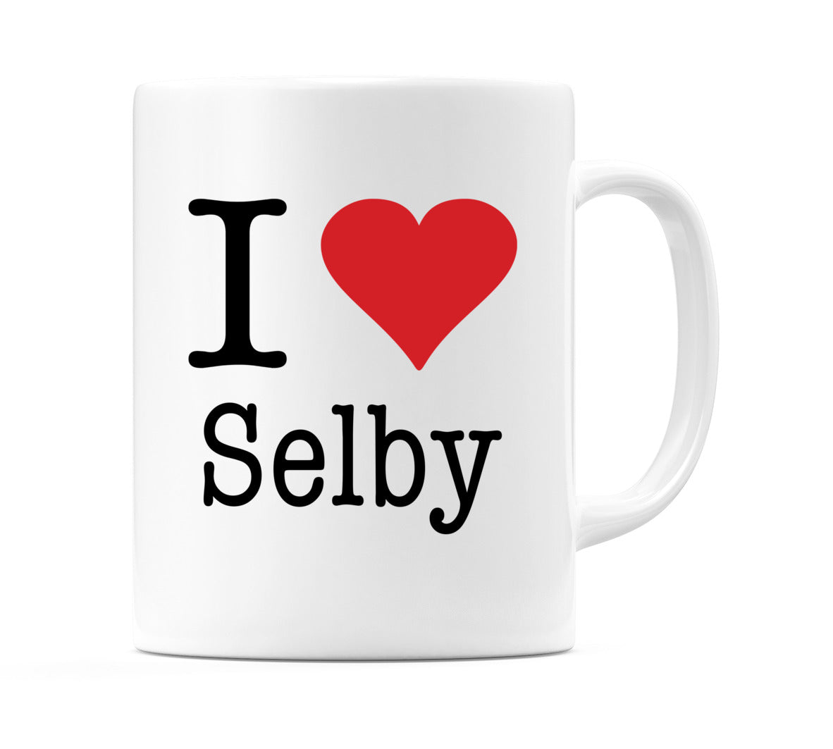 I Love Selby Mug