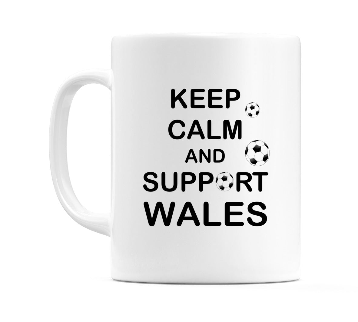 Keep Calm And Support Wales Mug