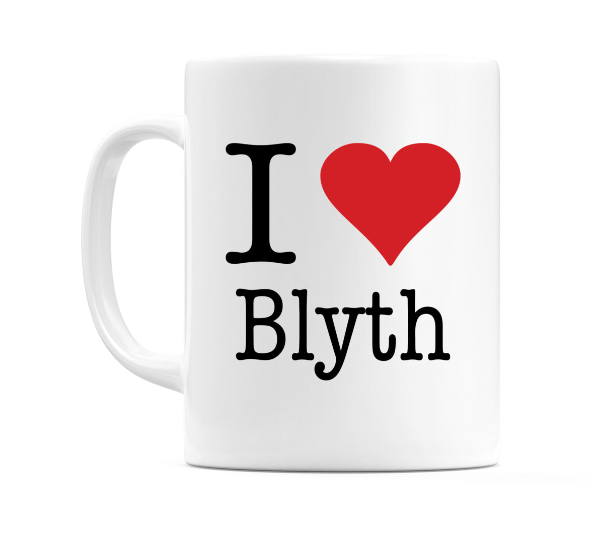 I Love Blyth Mug