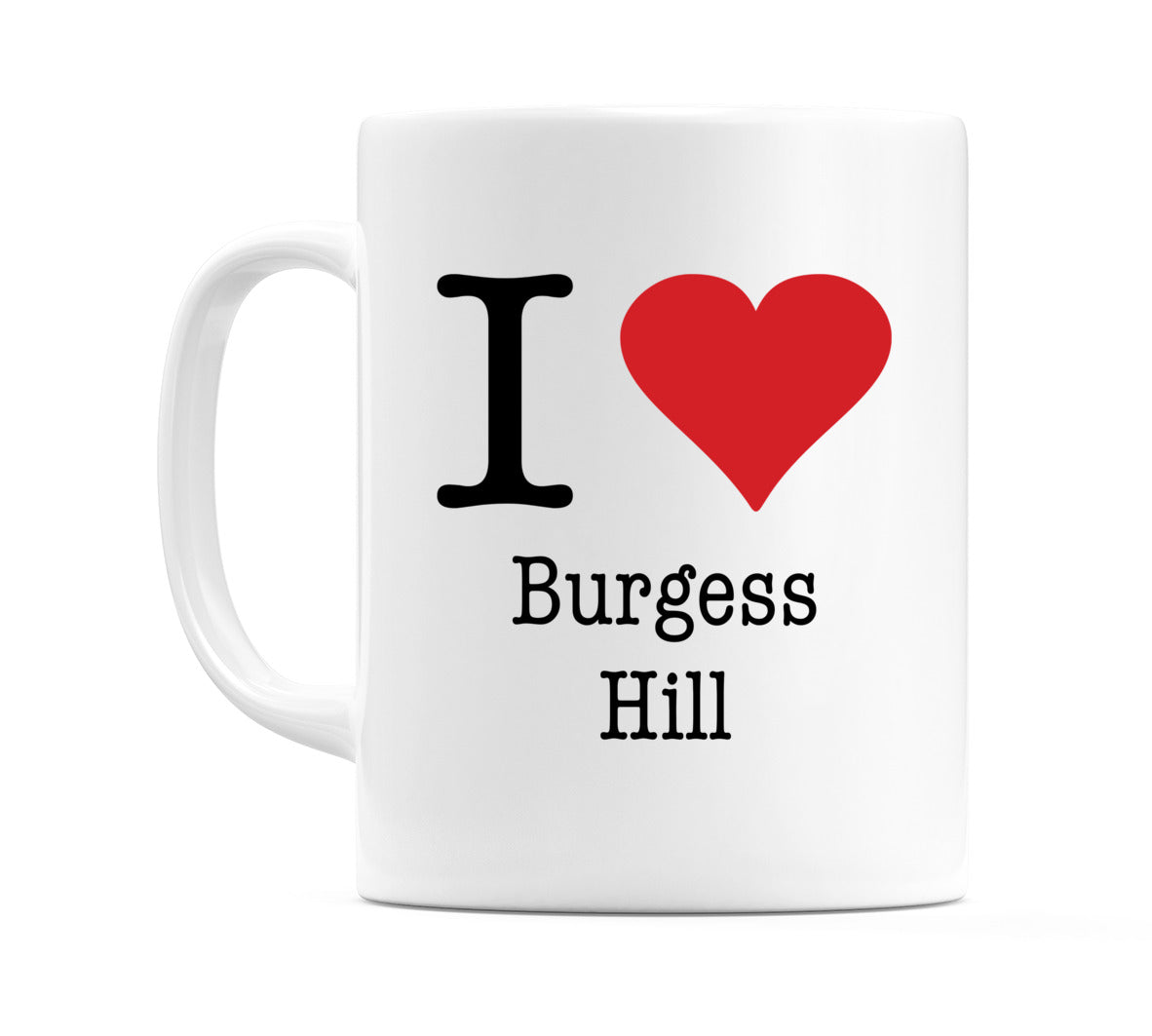 I Love Burgess Hill Mug