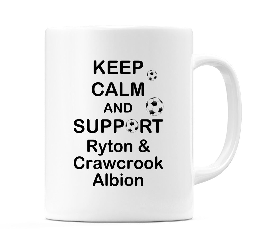 Keep Calm And Support Ryton & Crawcrook Albion Mug