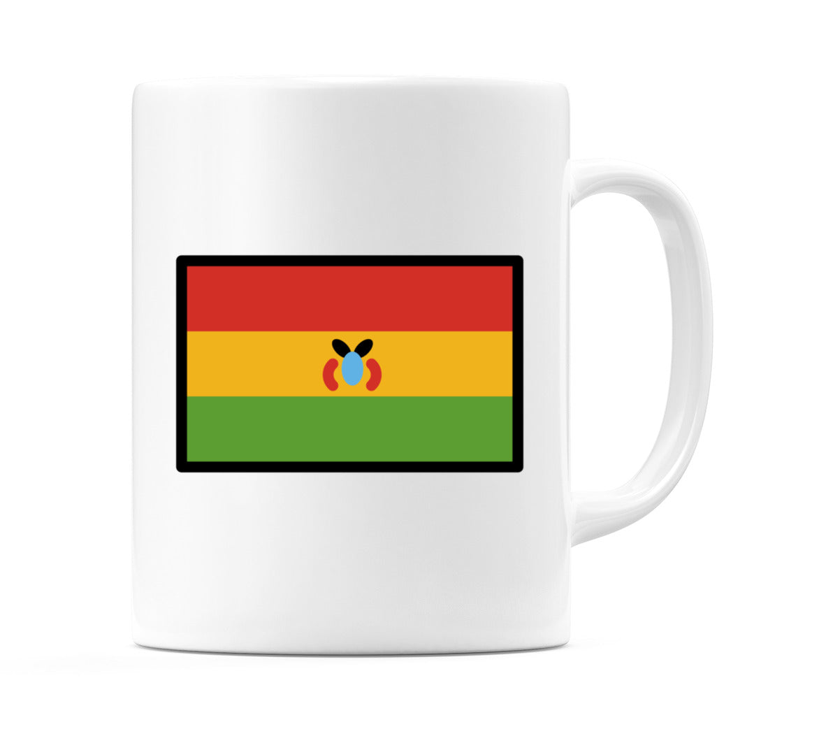 Bolivia Flag Emoji Mug