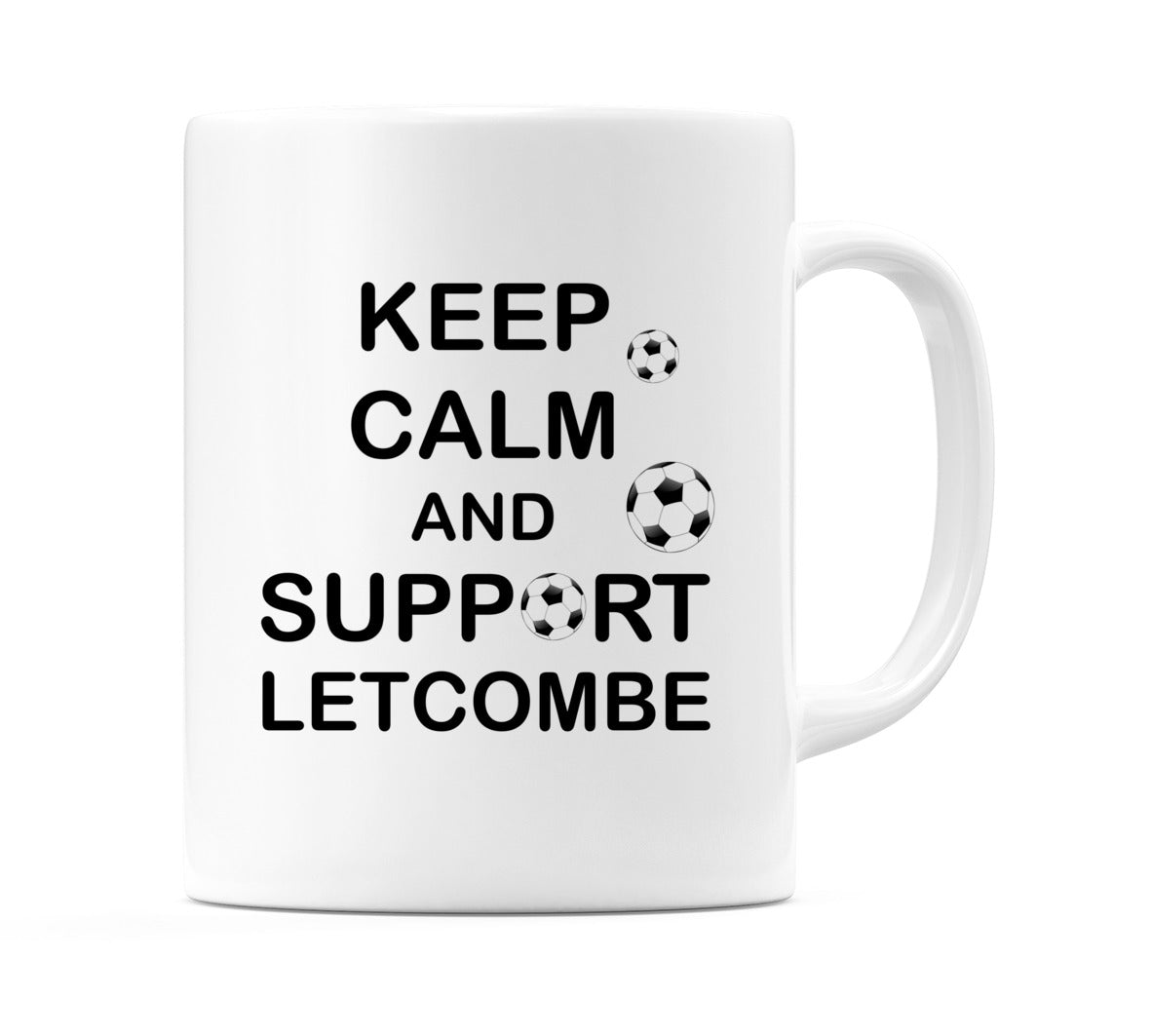 Keep Calm And Support Letcombe Mug