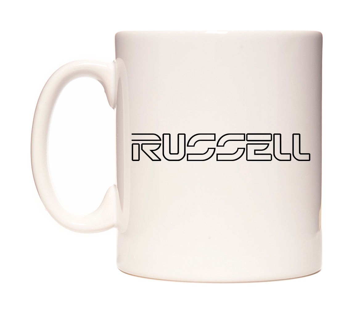 Russell - Tron Themed Mug