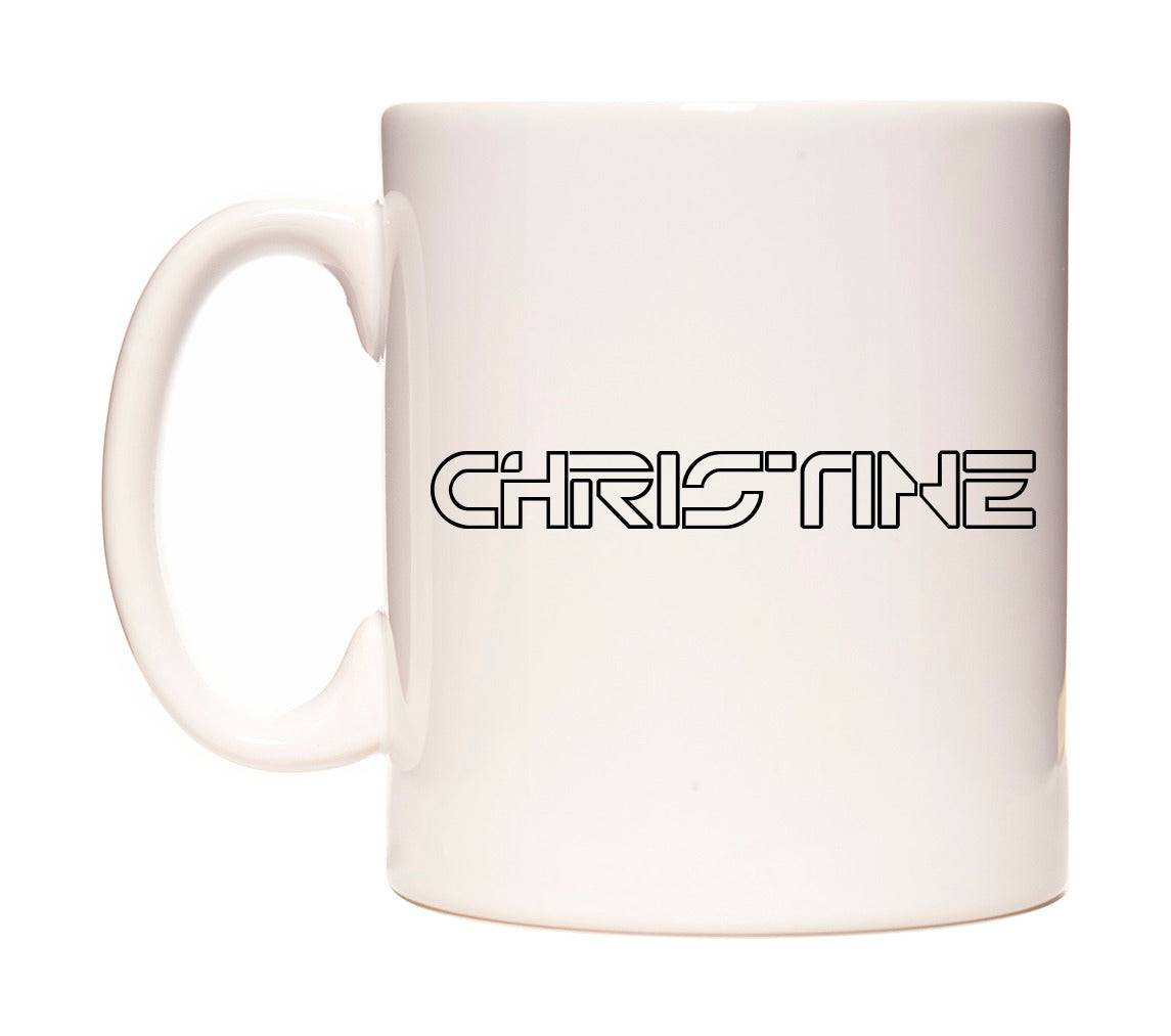 Christine - Tron Themed Mug