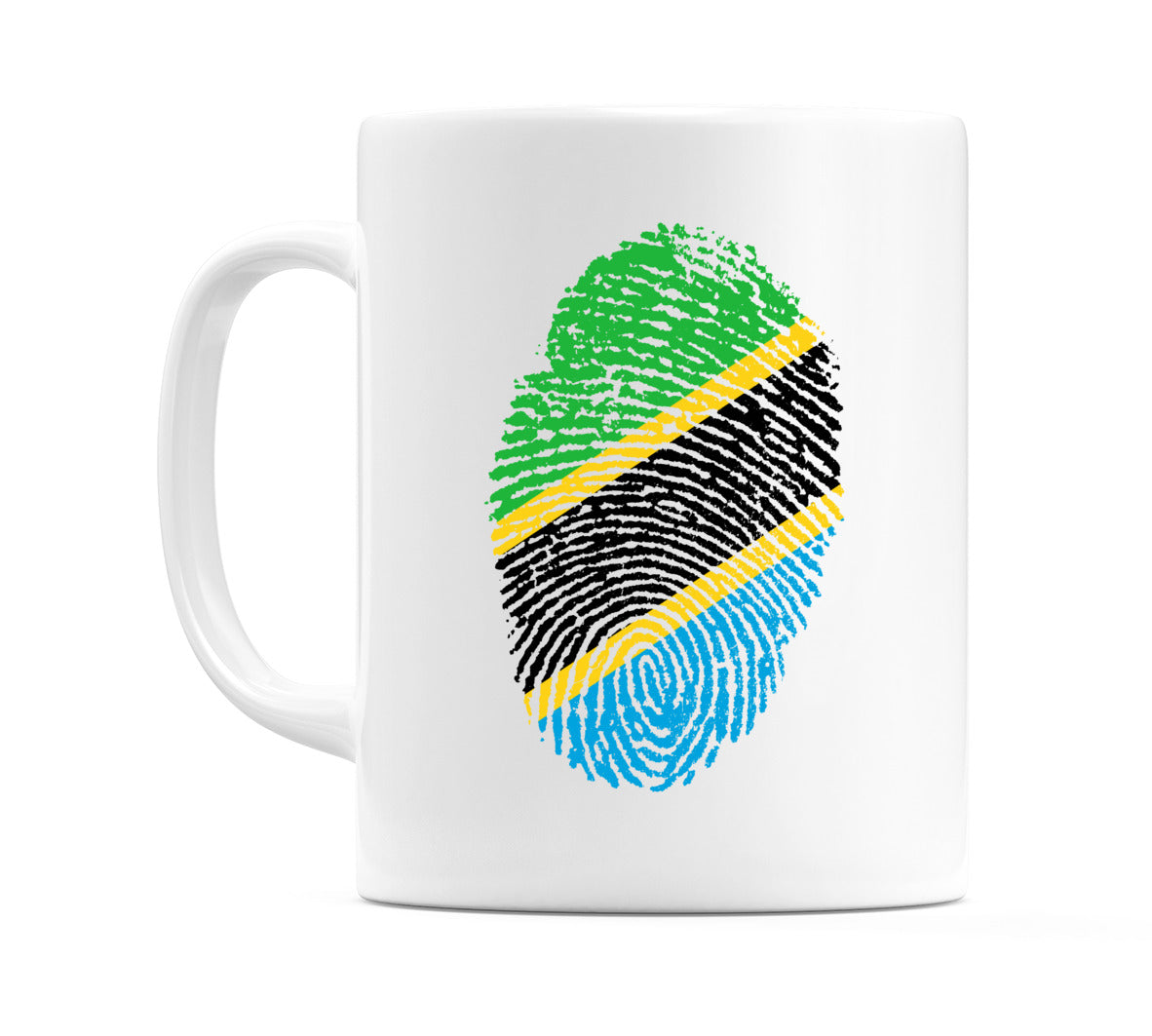 Tanzania Finger Print Flag Mug