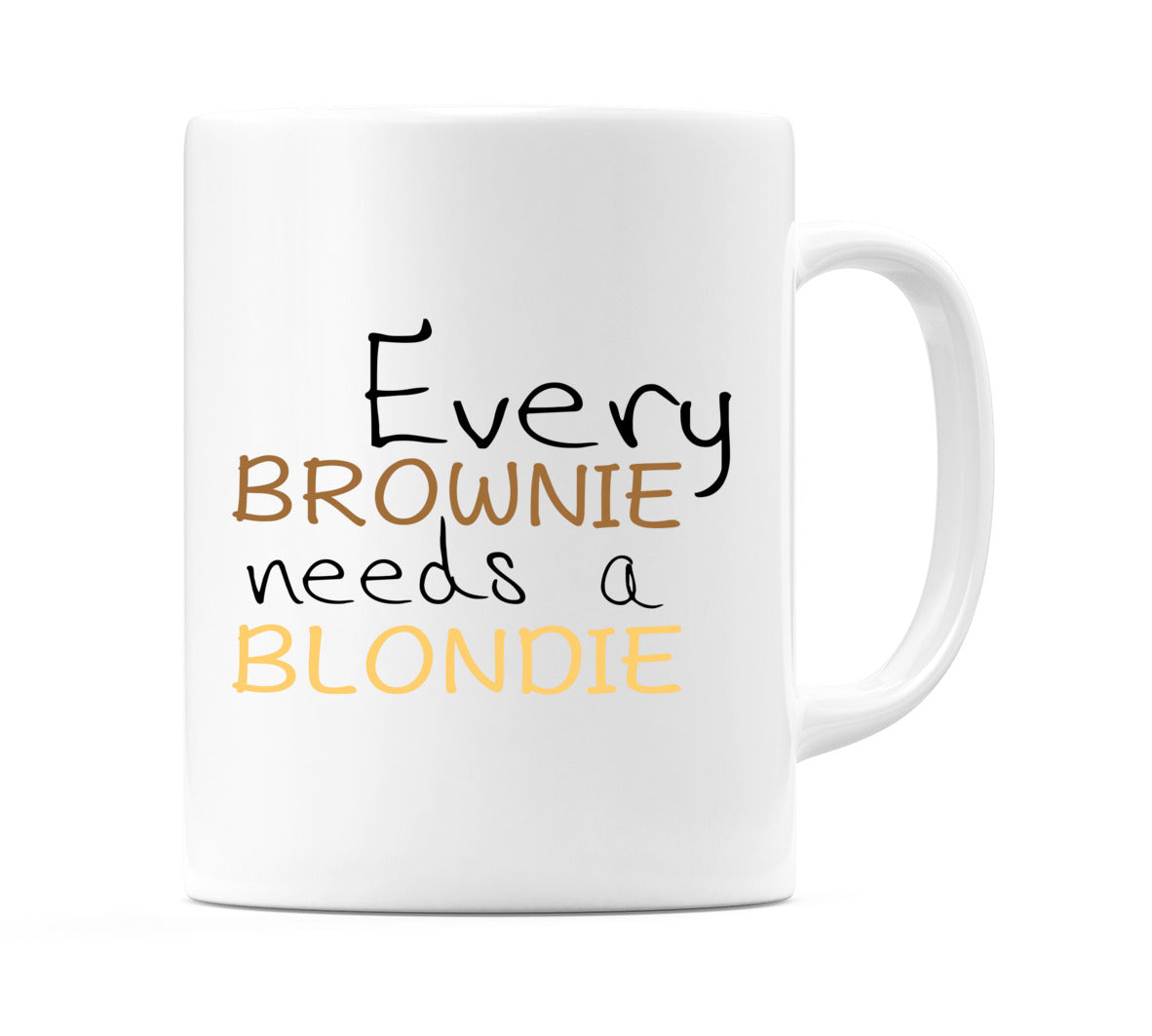 Every Brownie needs a Blondie Mug