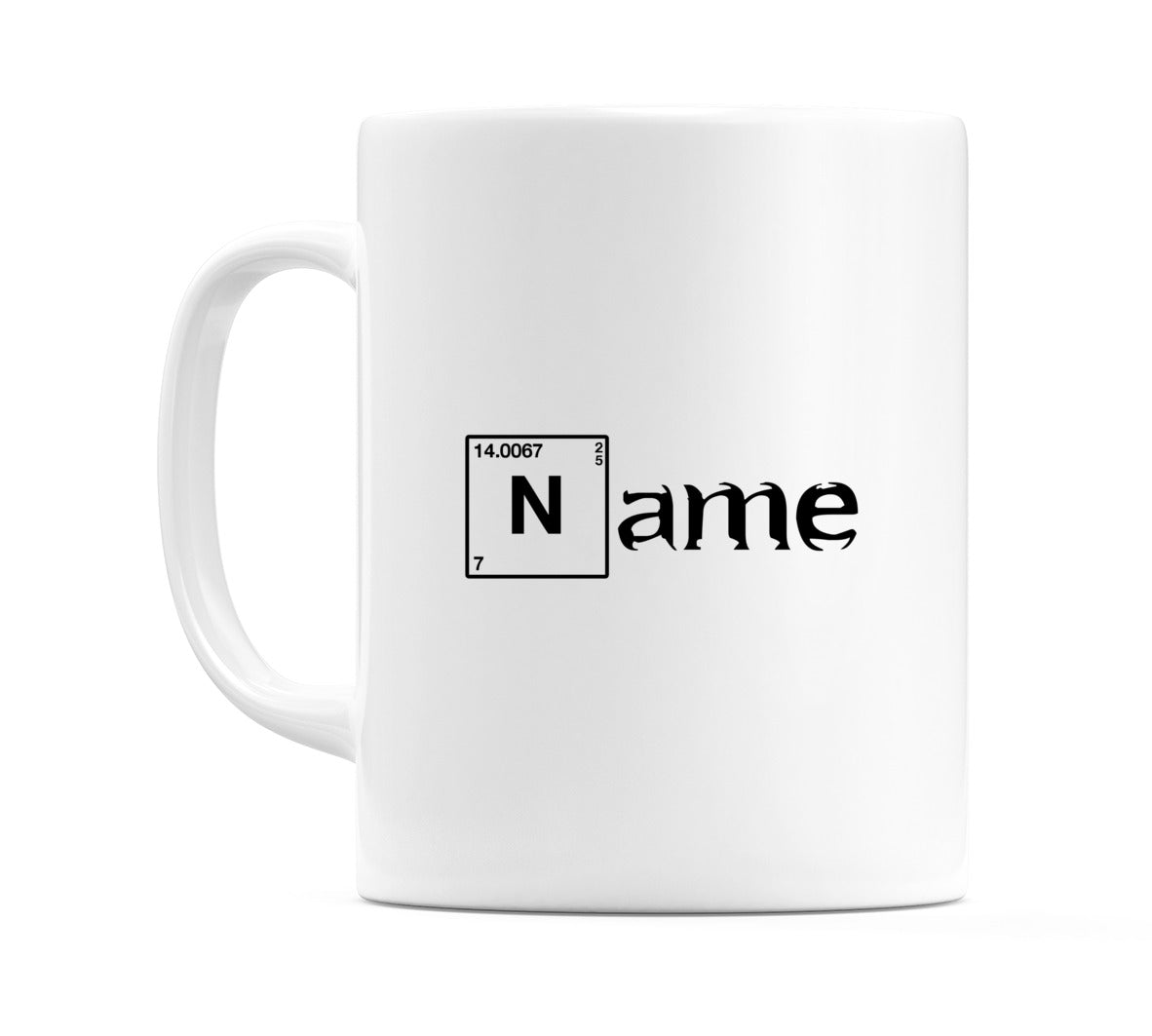 Chemistry Themed Personalised Mug