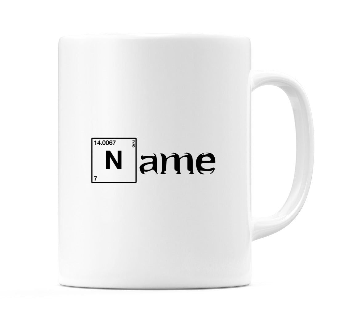 Chemistry Themed Personalised Mug