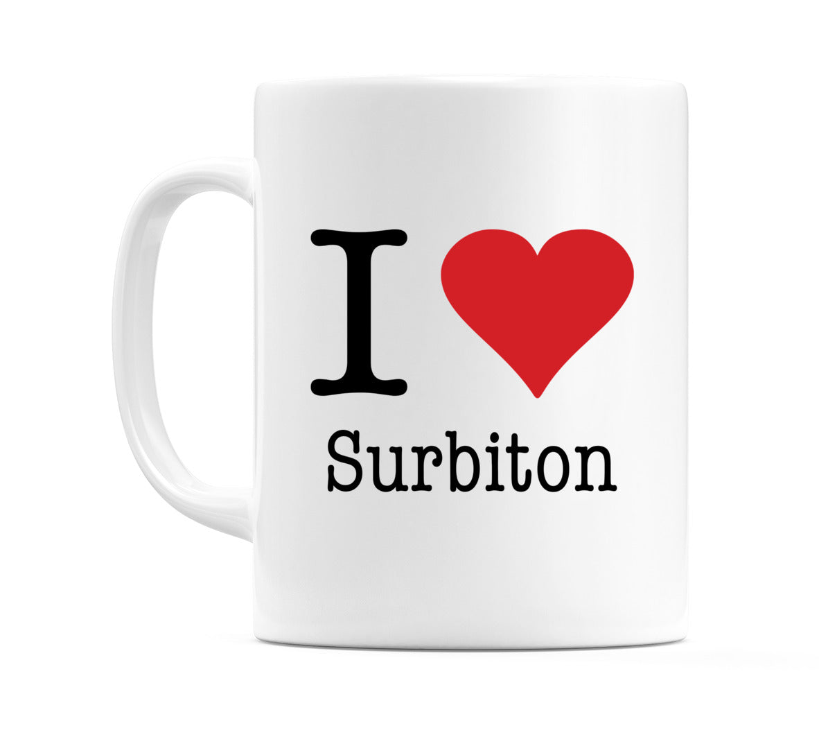 I Love Surbiton Mug
