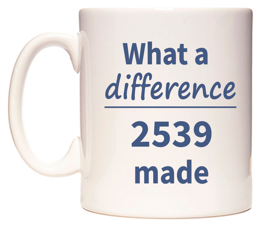 What a difference 2539 made Mug