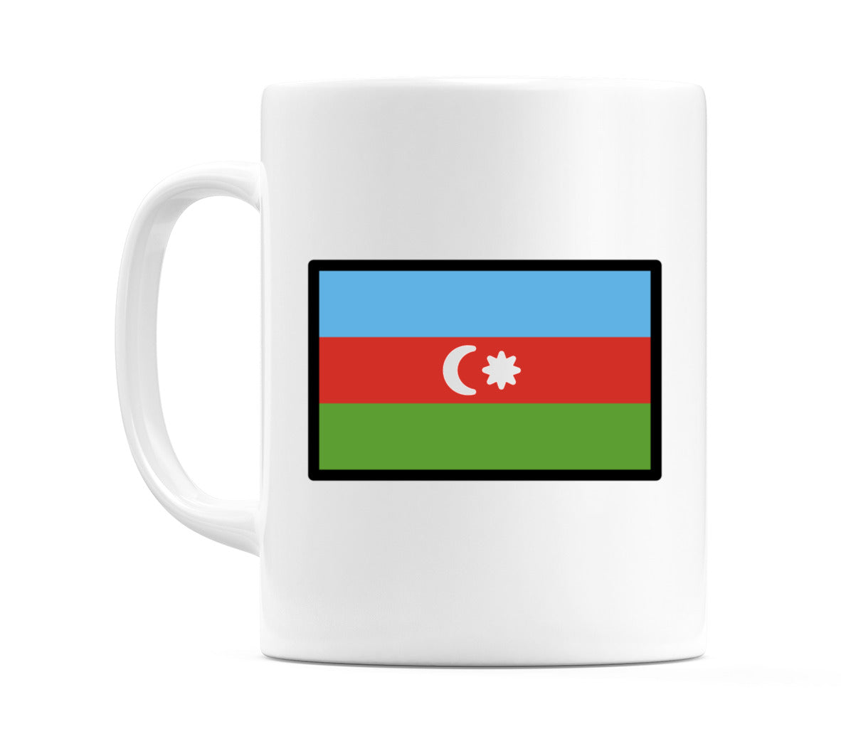 Azerbaijan Flag Emoji Mug