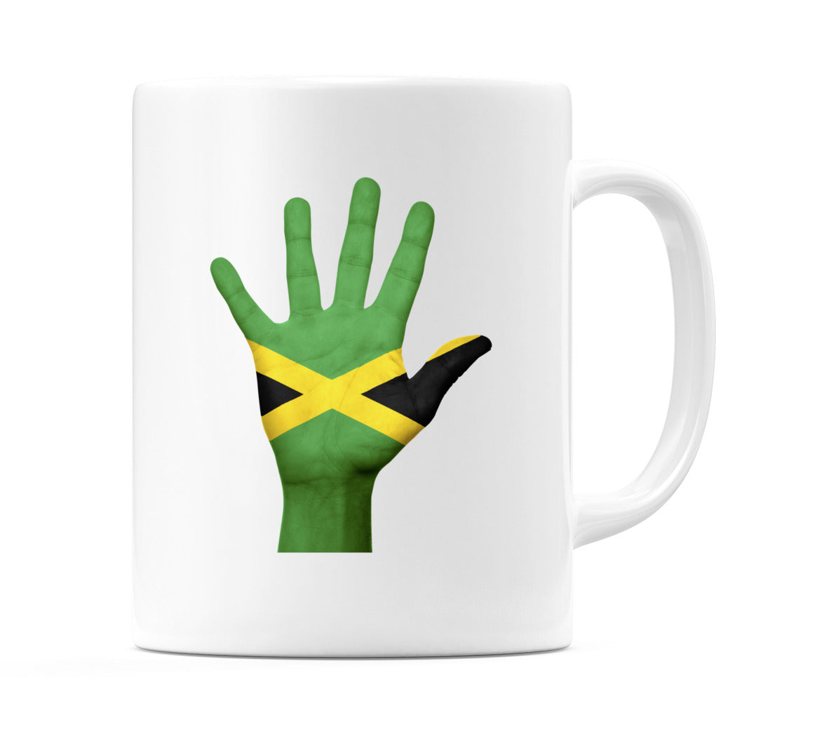 Jamaica Hand Flag Mug