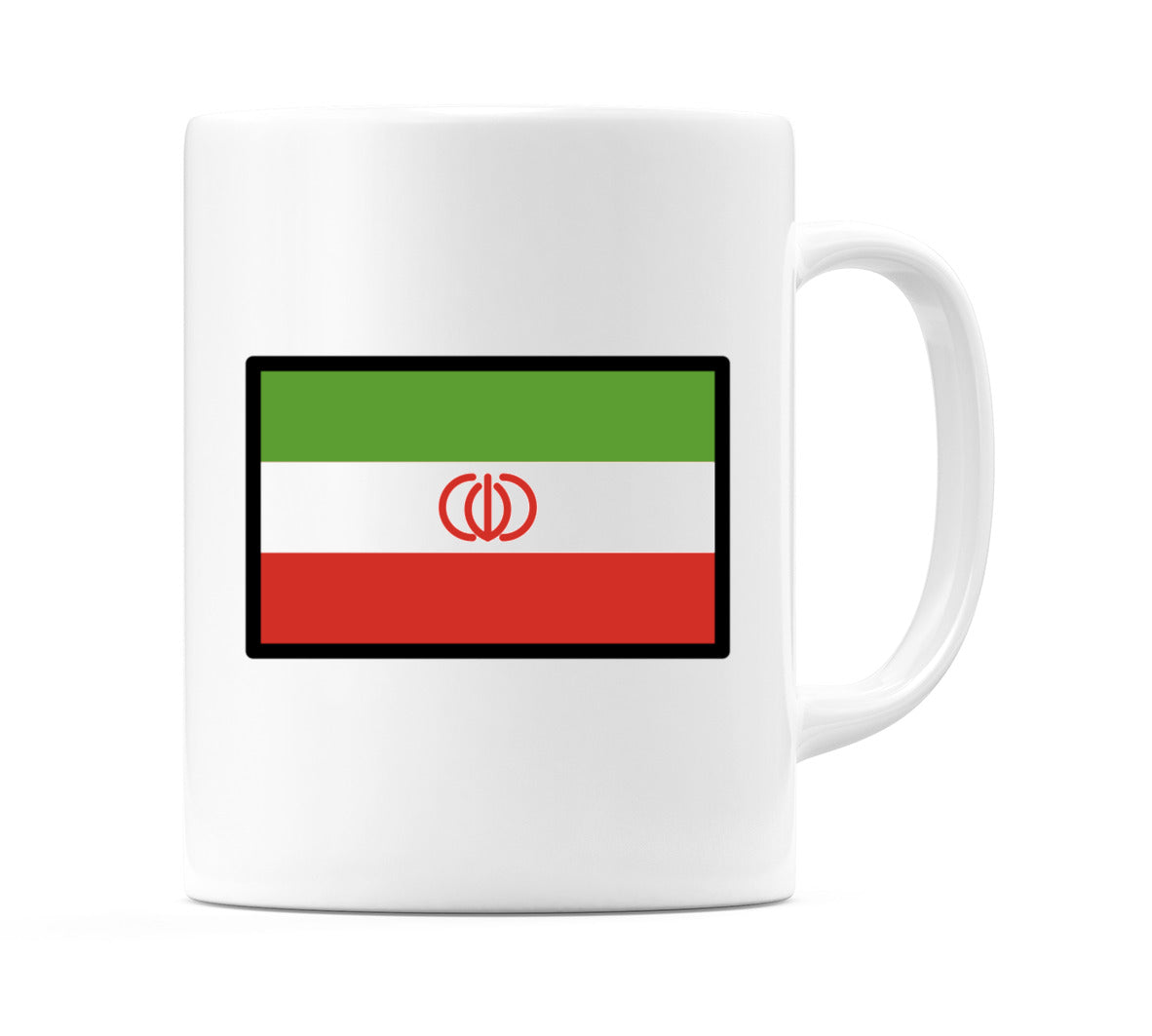 Iran Flag Emoji Mug