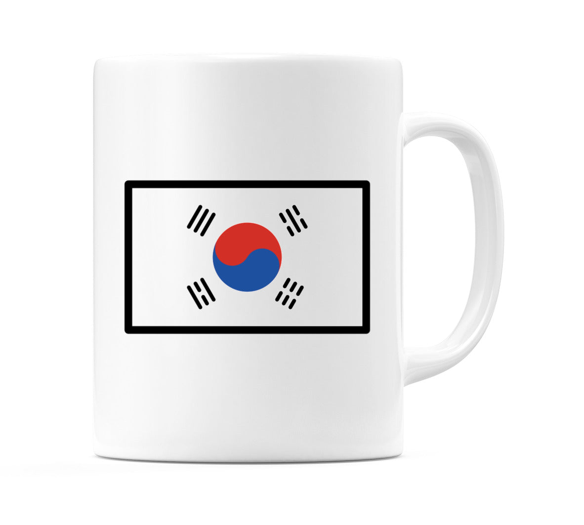South Korea Flag Emoji Mug