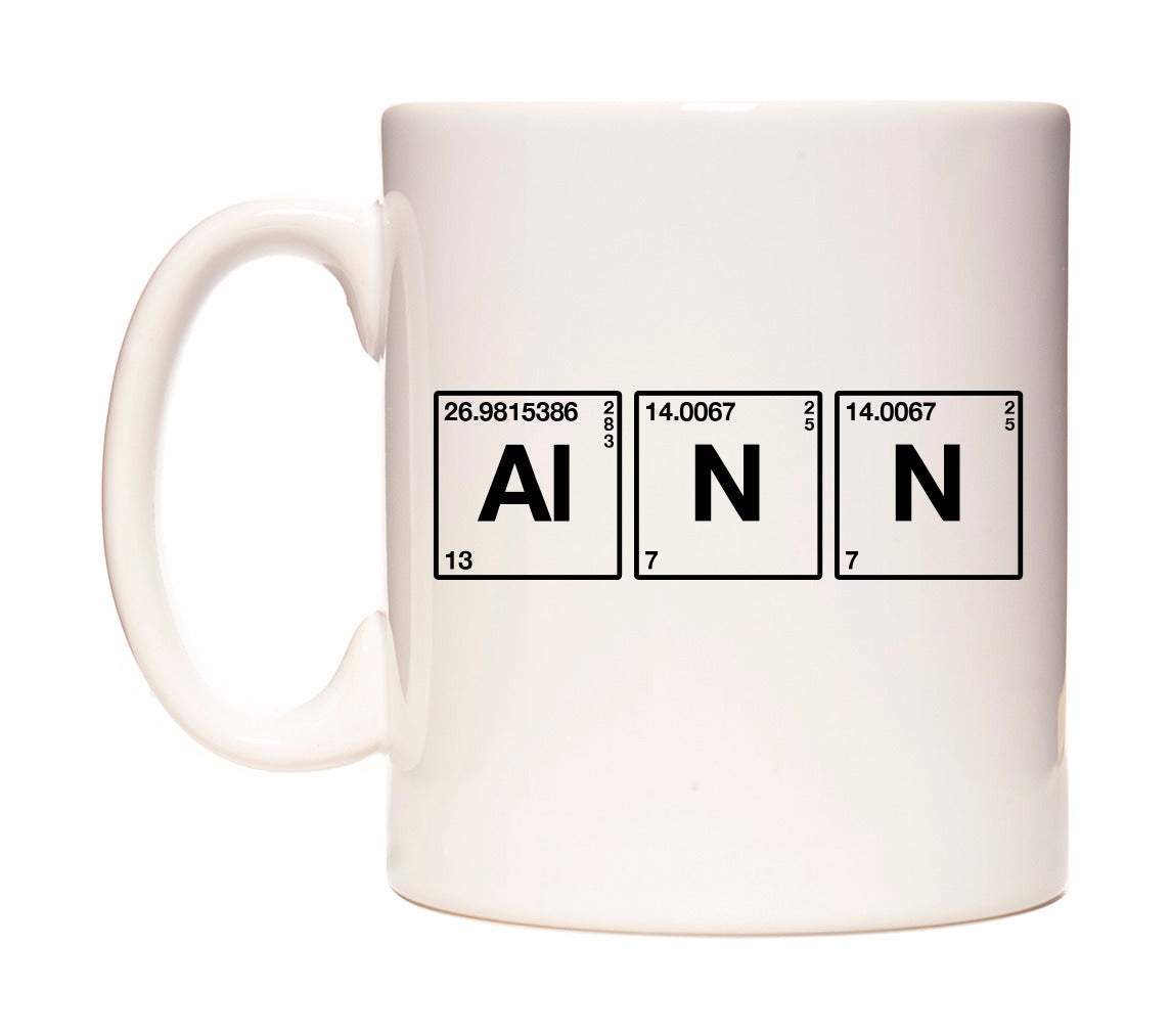 Ann - Chemistry Themed Mug