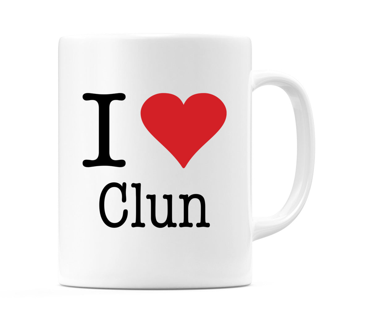 I Love Clun Mug