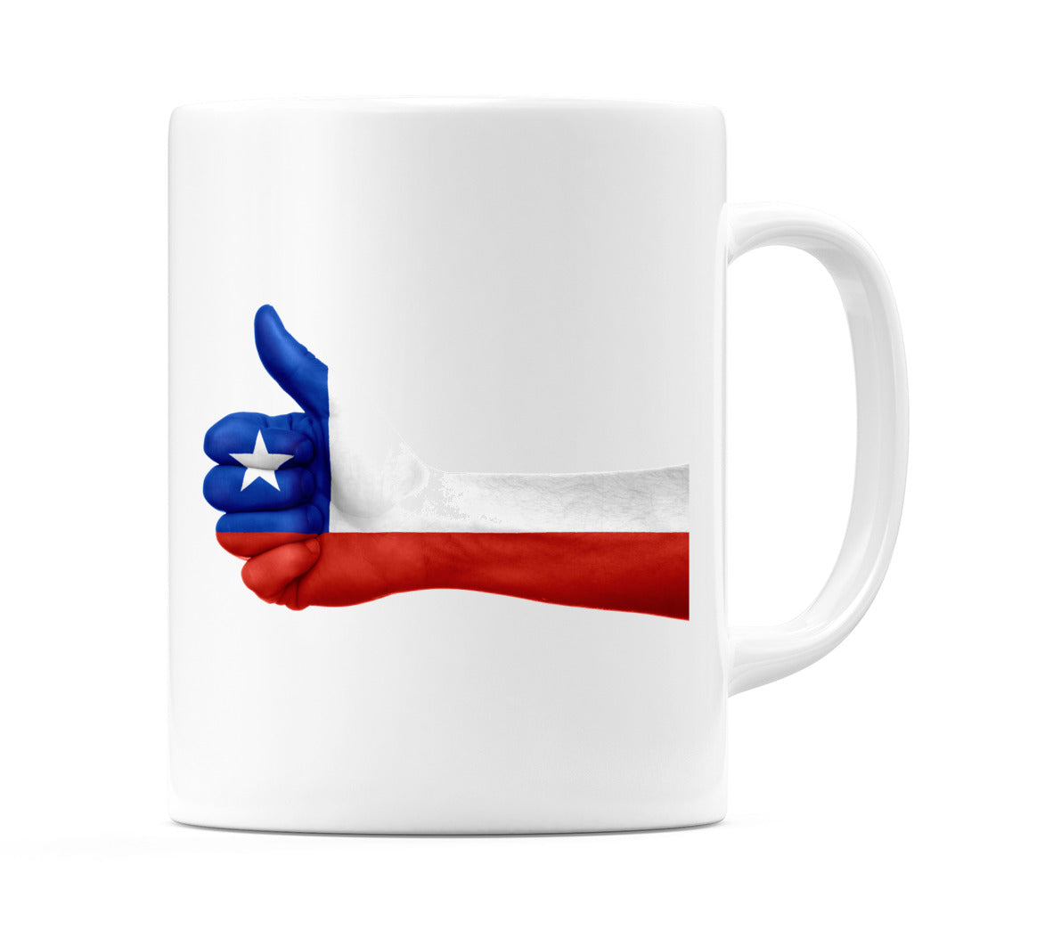Chile Thumbs up Flag Mug