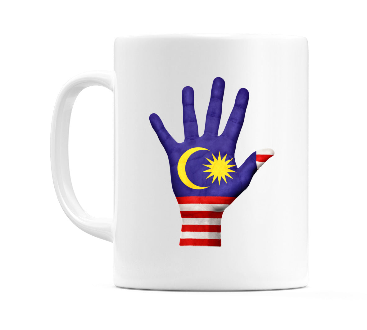 Malaysia Hand Flag Mug