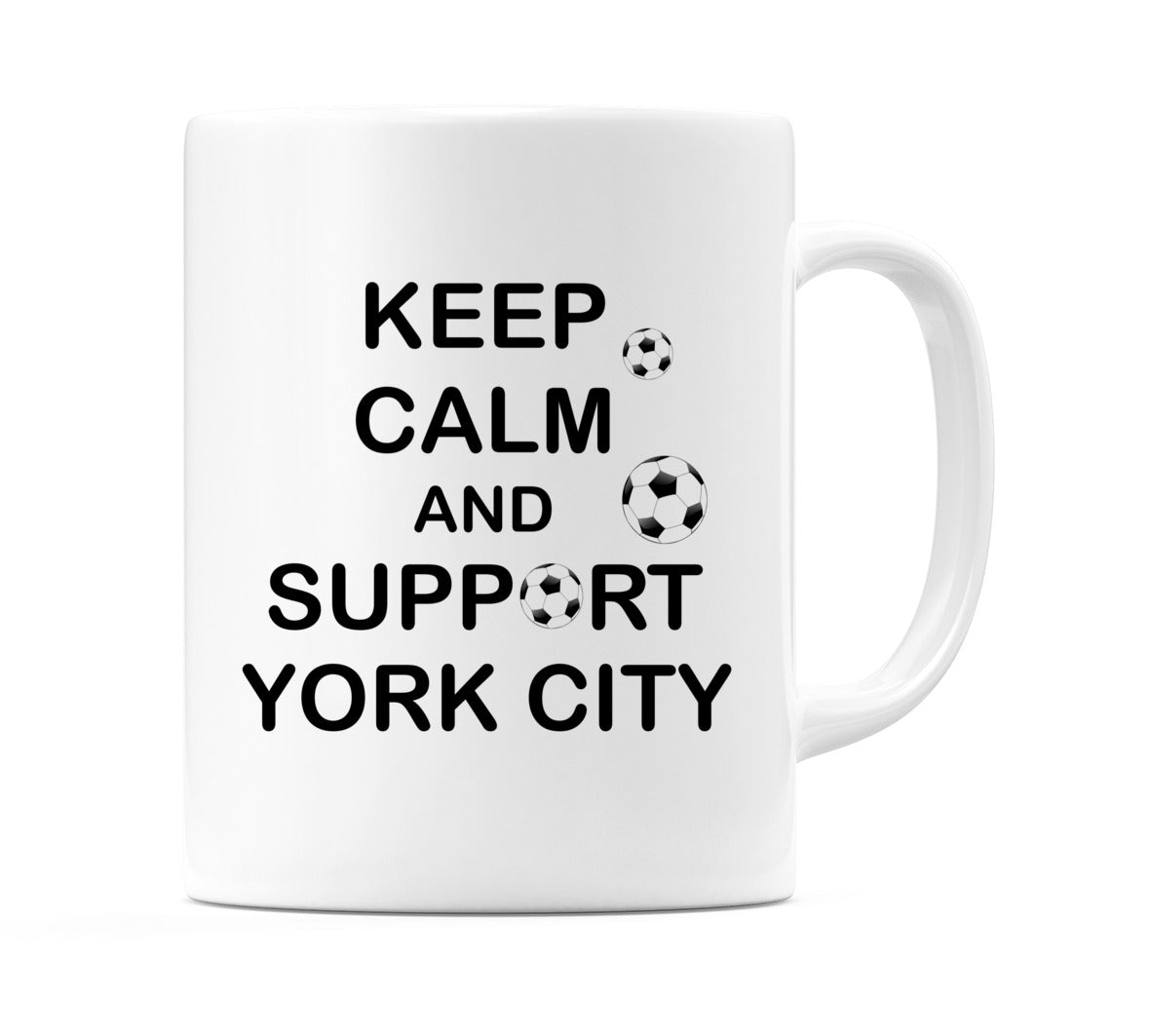 Keep Calm And Support York City Mug