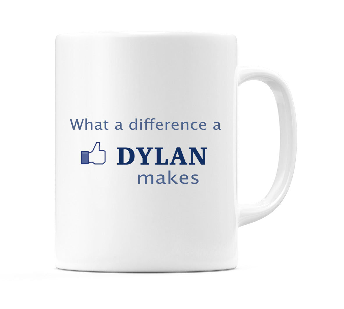 What A Difference A Dylan Makes Mug