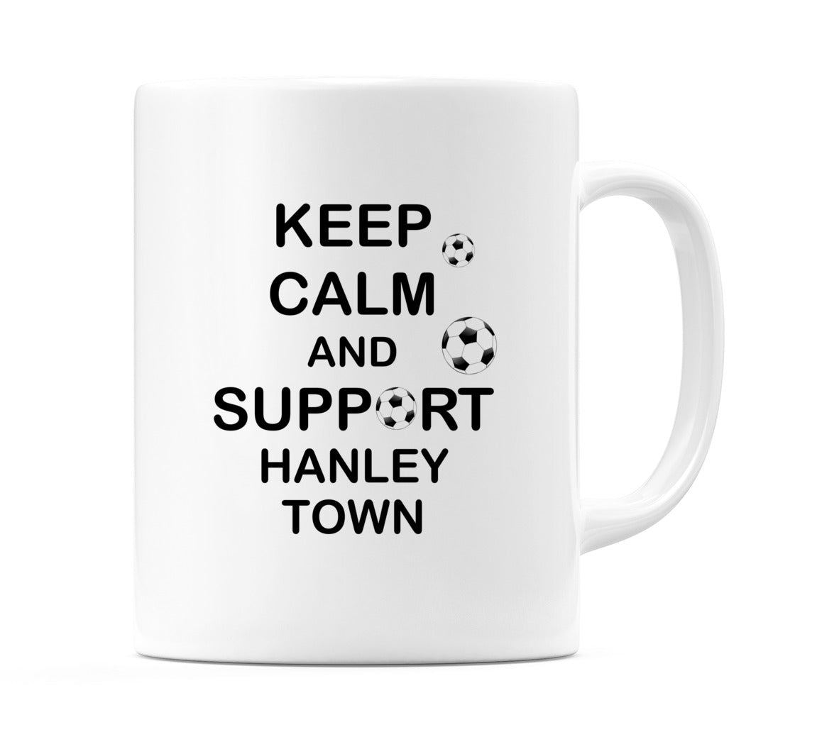 Keep Calm And Support Hanley Town Mug