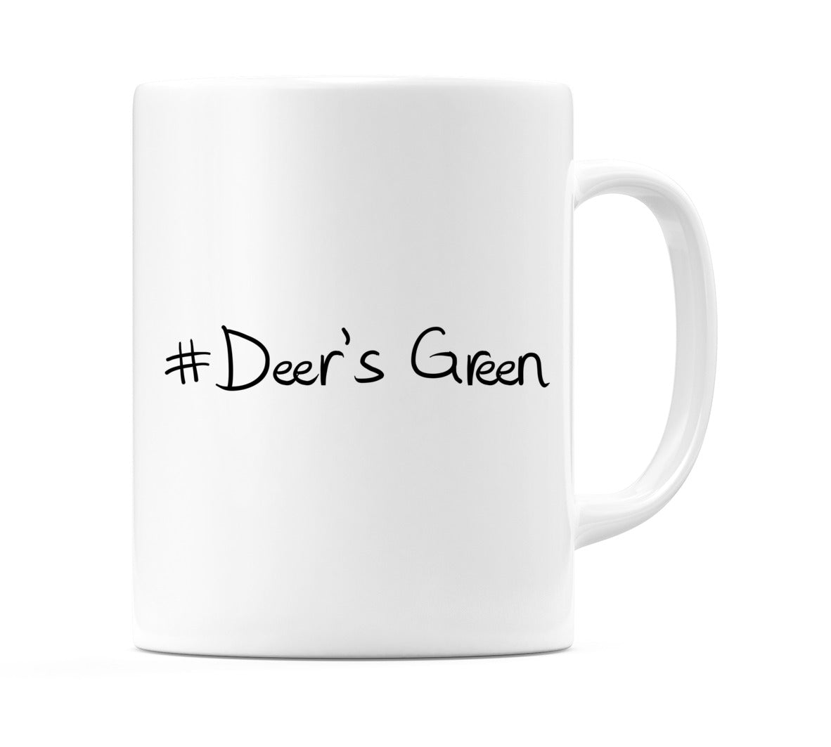 #Deer's Green Mug