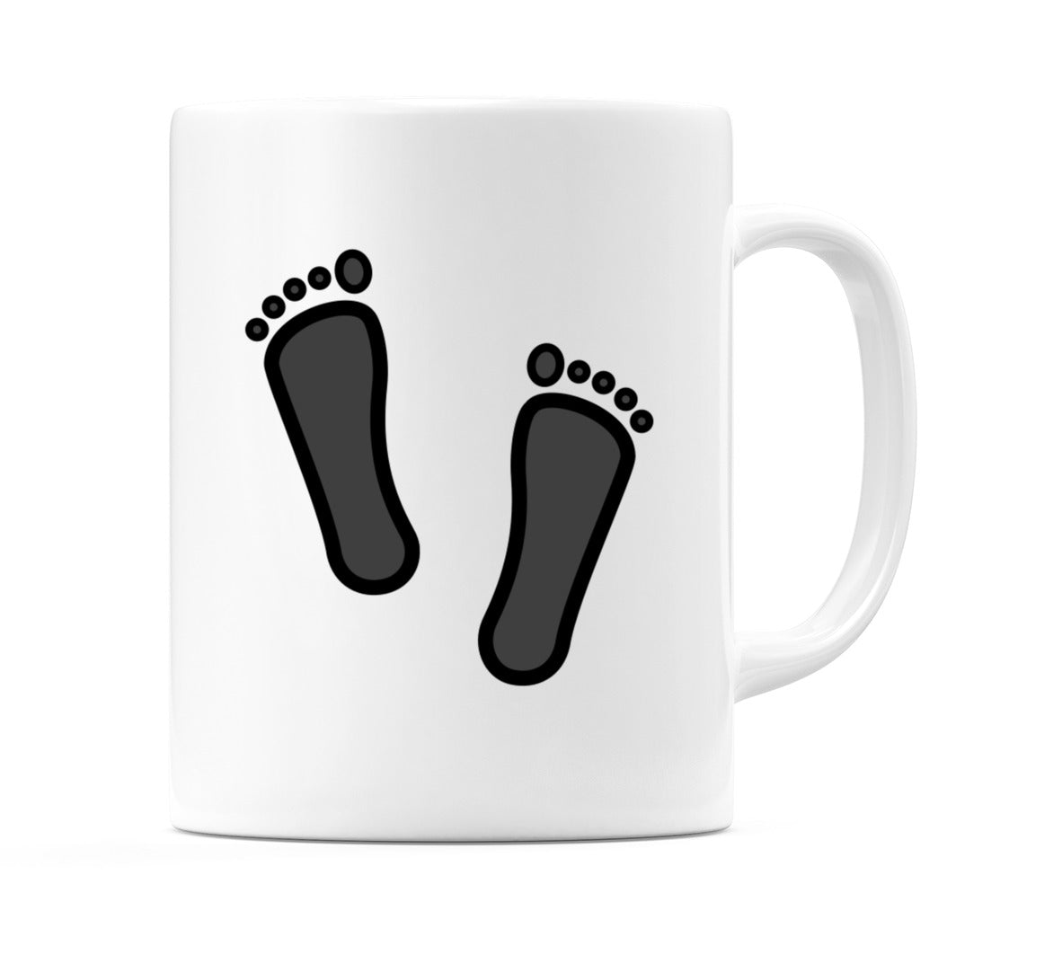 Footprints Emoji Mug