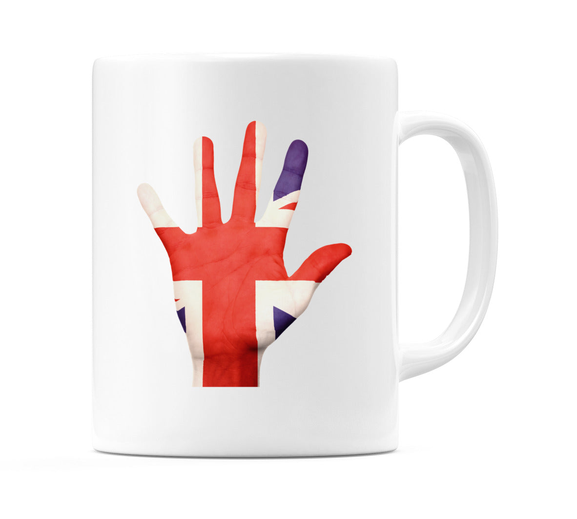United Kingdom Hand Flag Mug