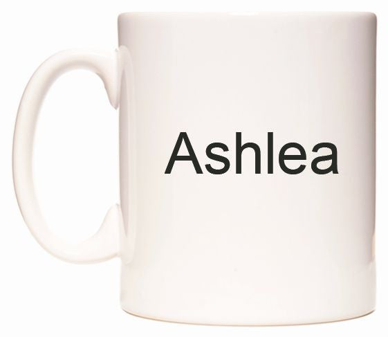 This mug features Ashlea