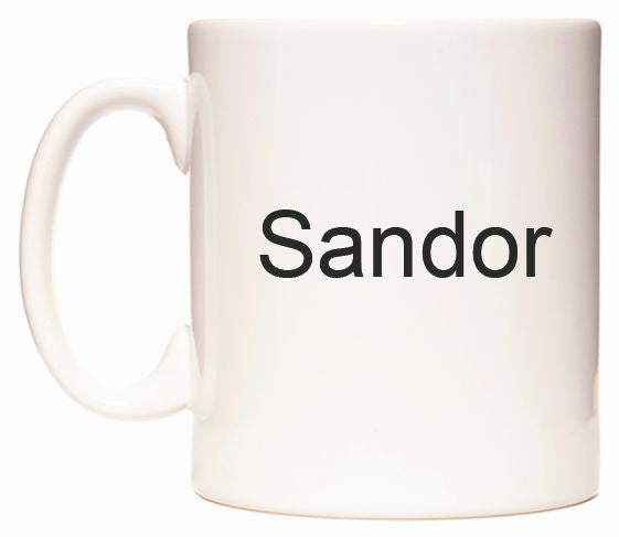This mug features Sandor