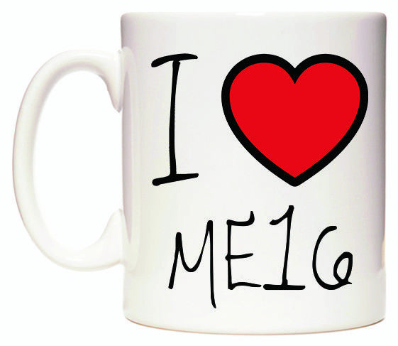 This mug features I Love ME16