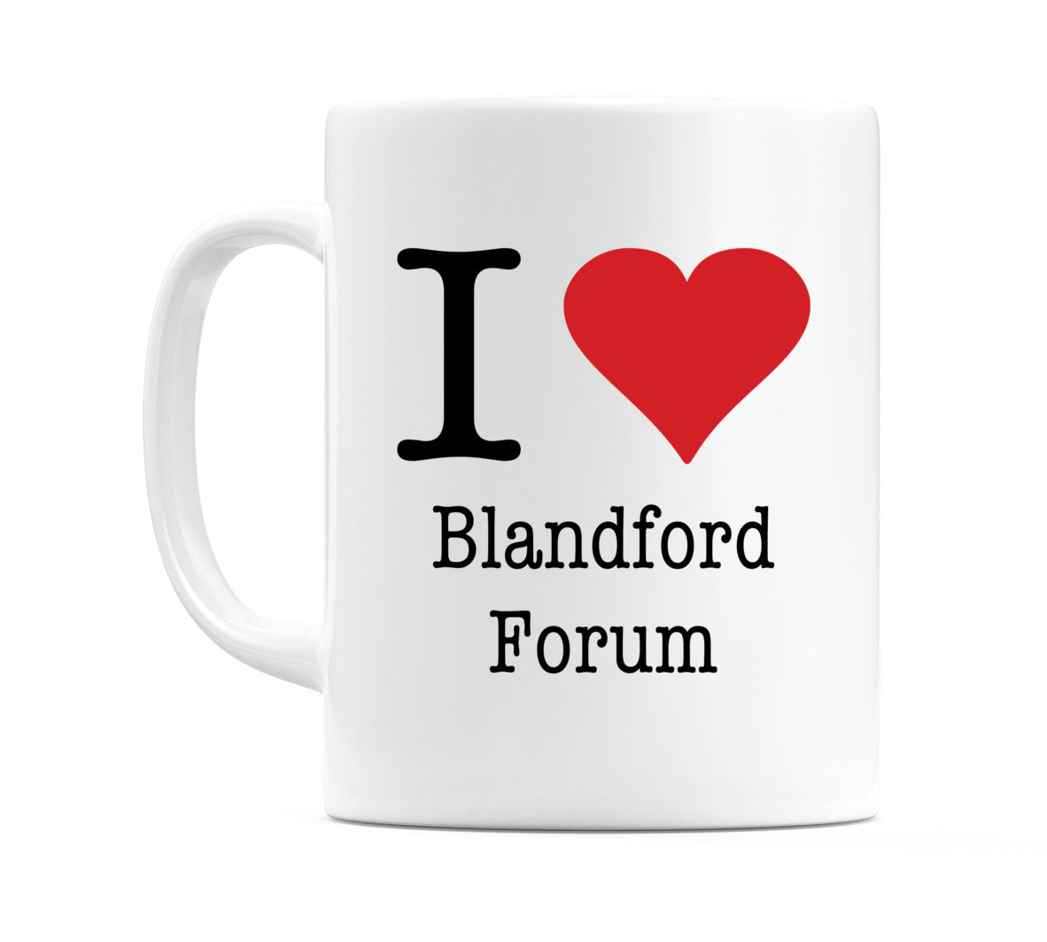 I Love Blandford Forum Mug