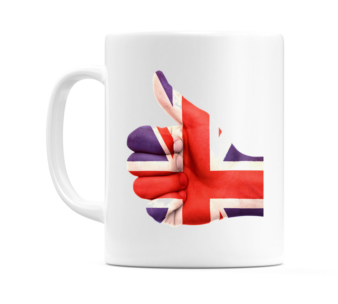 United Kingdom Thumbs up Flag Mug