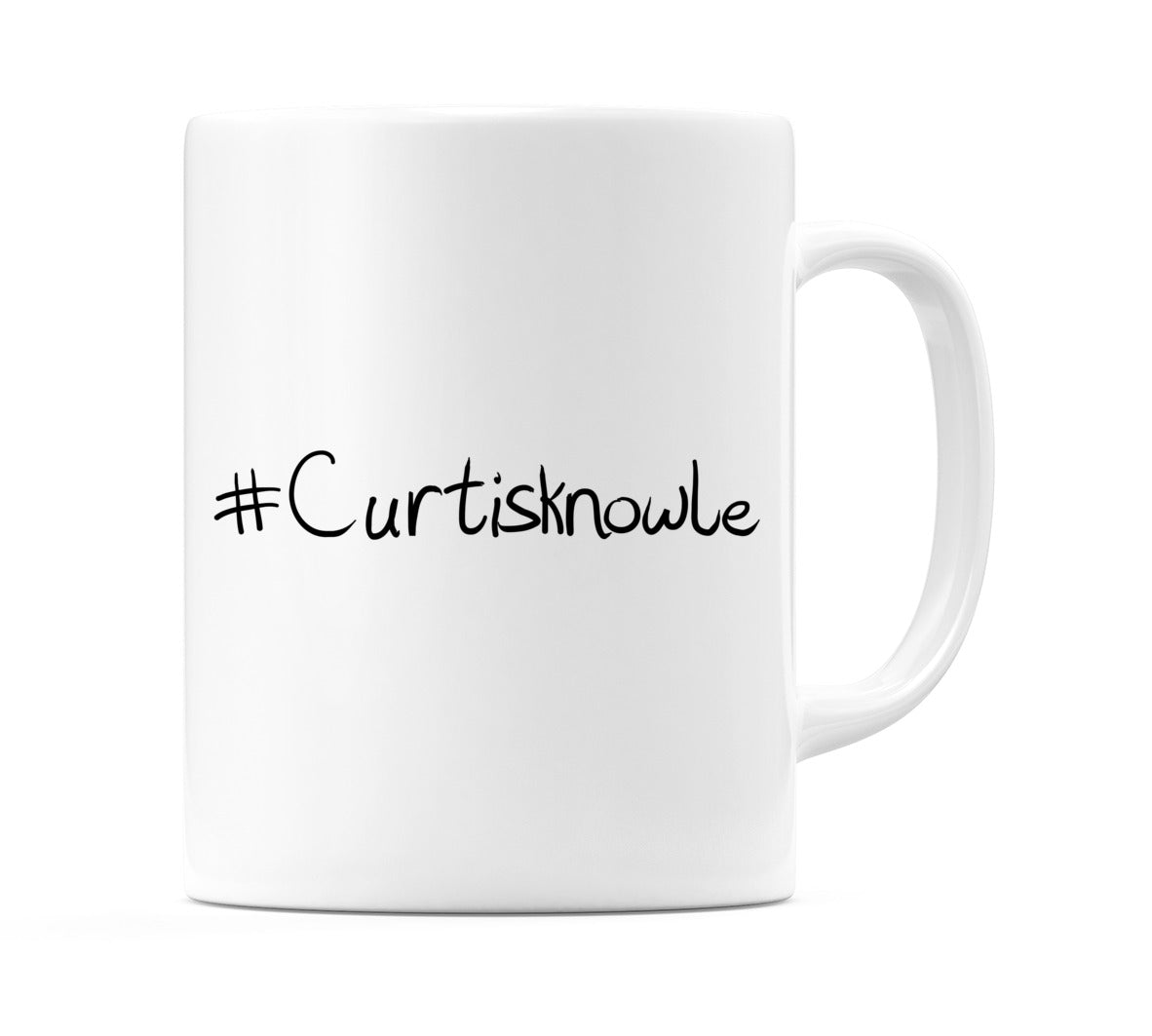#Curtisknowle Mug
