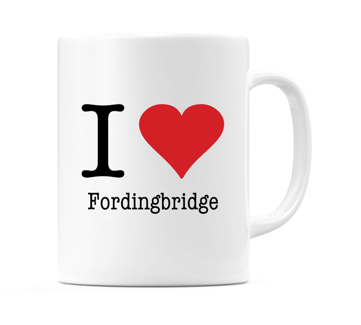 I Love Fordingbridge Mug