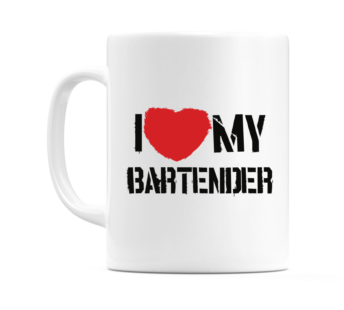 I Love My Bartender Mug