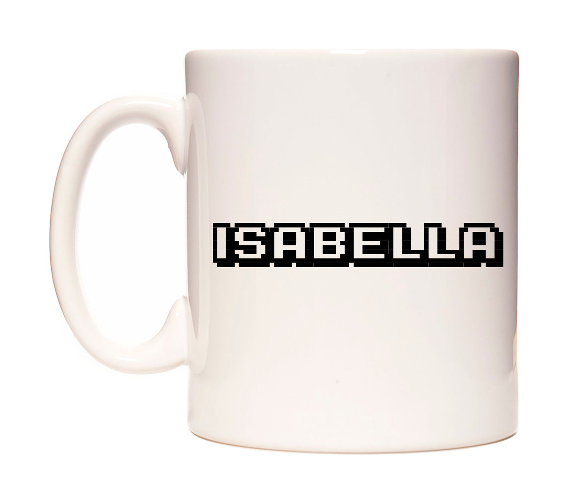 Isabella - Arcade Themed Mug