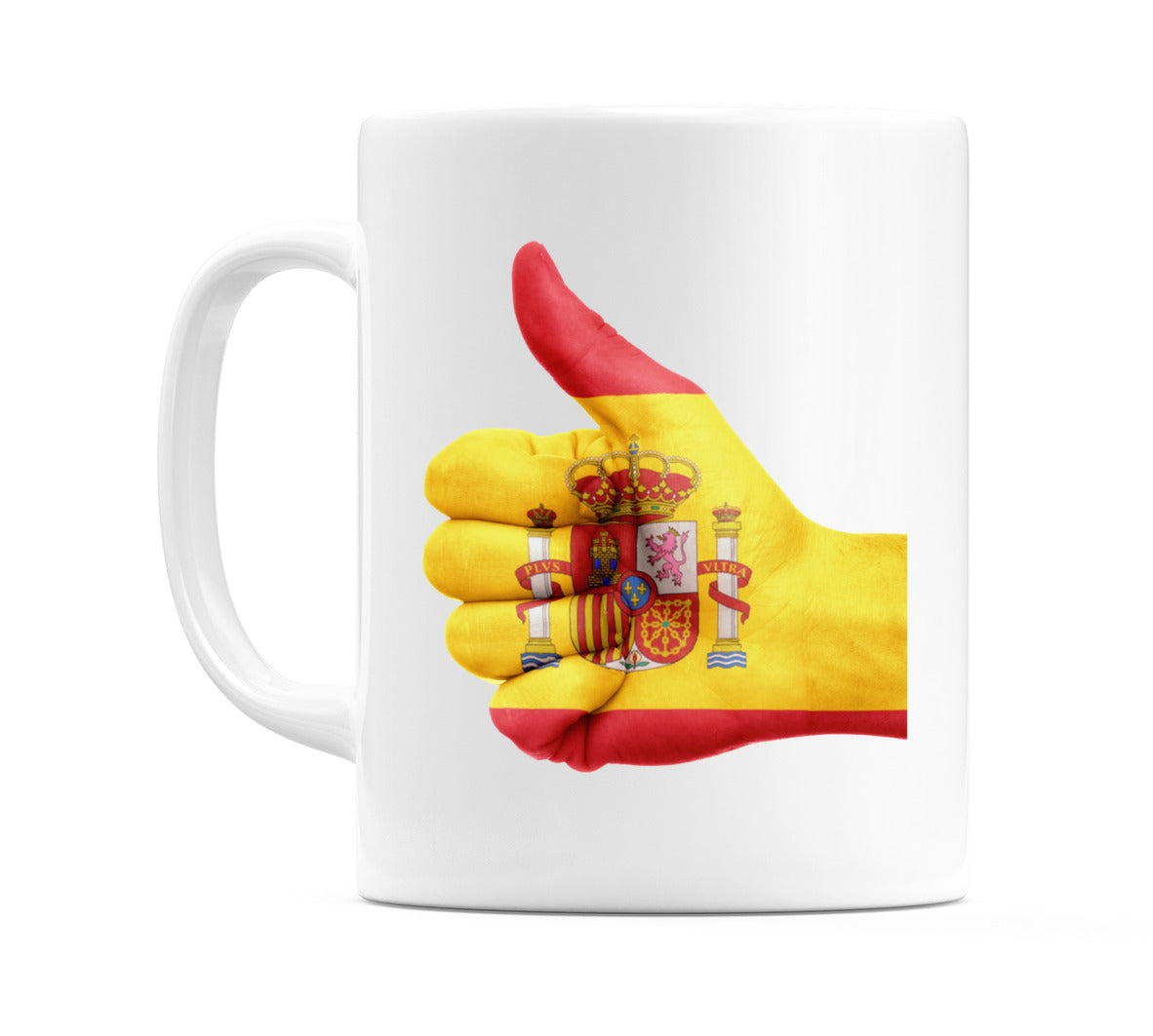 Spain Thumbs up Flag Mug