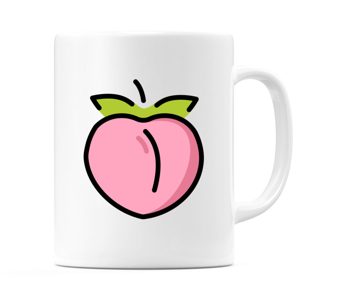 Peach Emoji Mug
