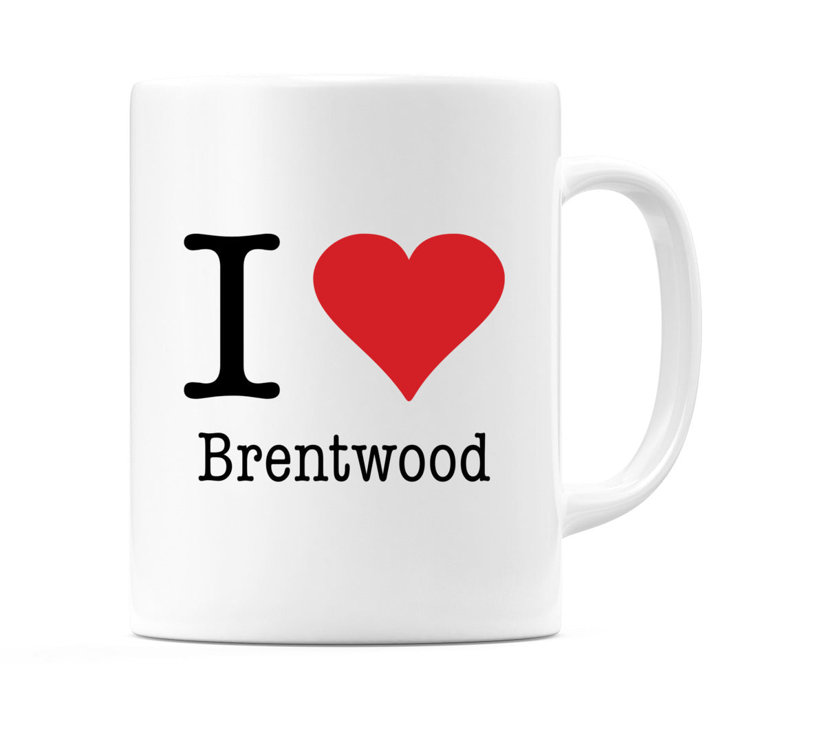 I Love Brentwood Mug