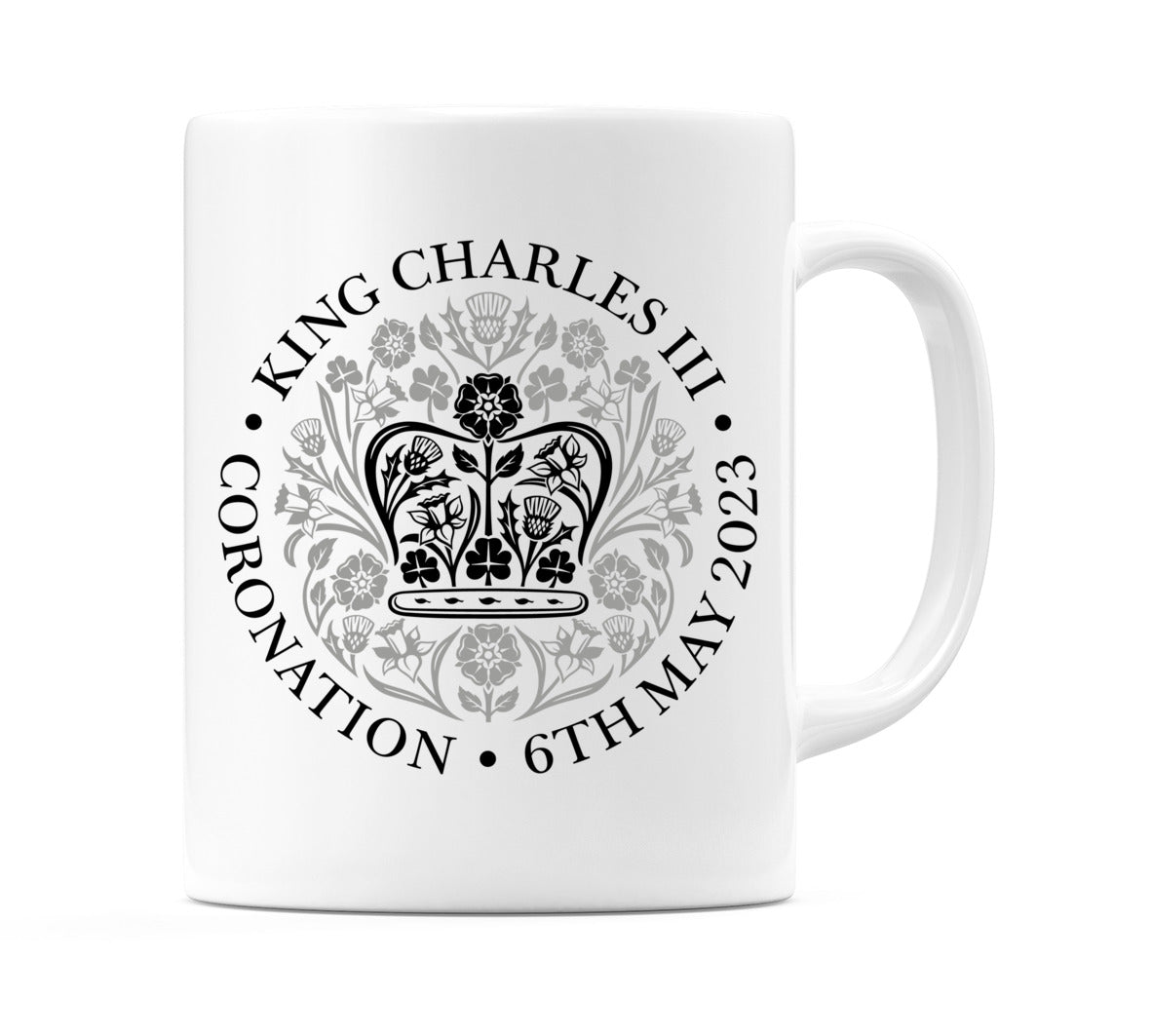 King Charles ||| Coronation in Black Mug