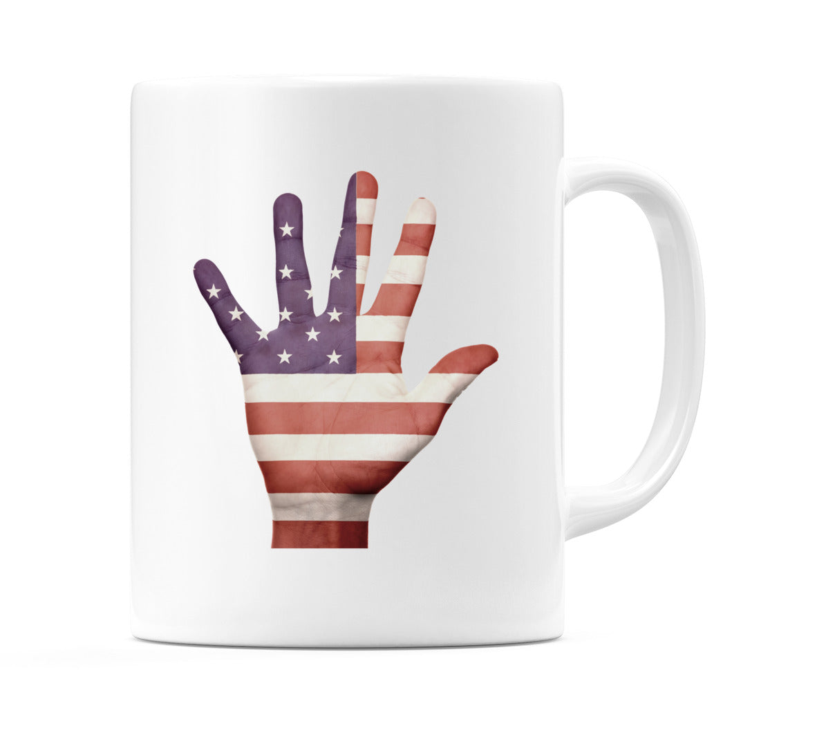 USA Hand Flag Mug