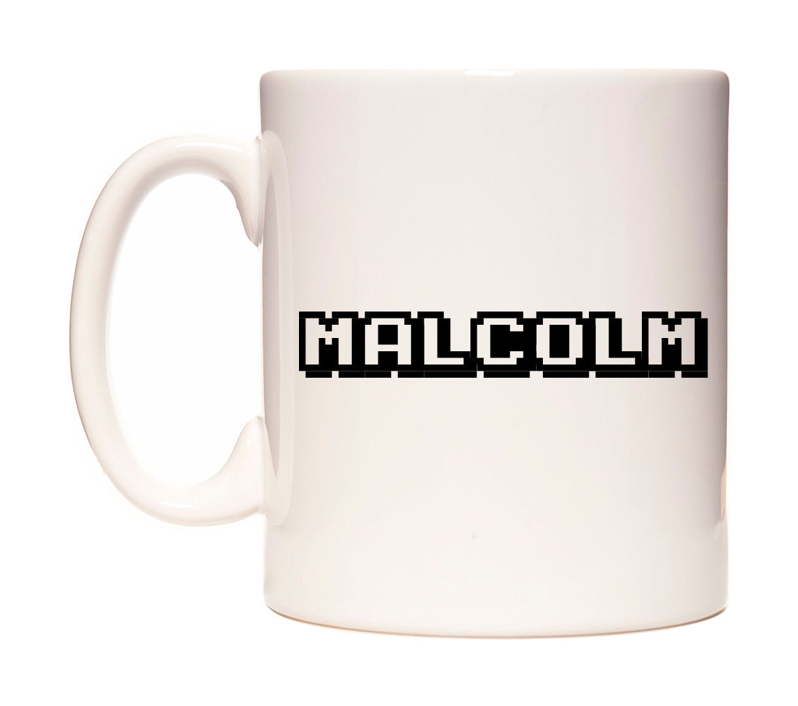 Malcolm - Arcade Themed Mug