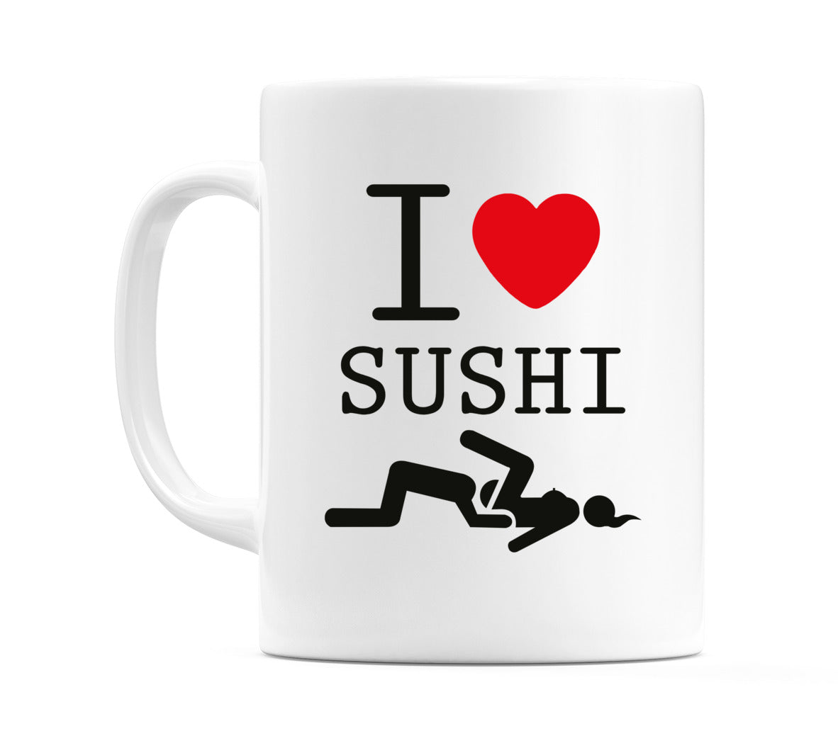 I Love Sushi Mug