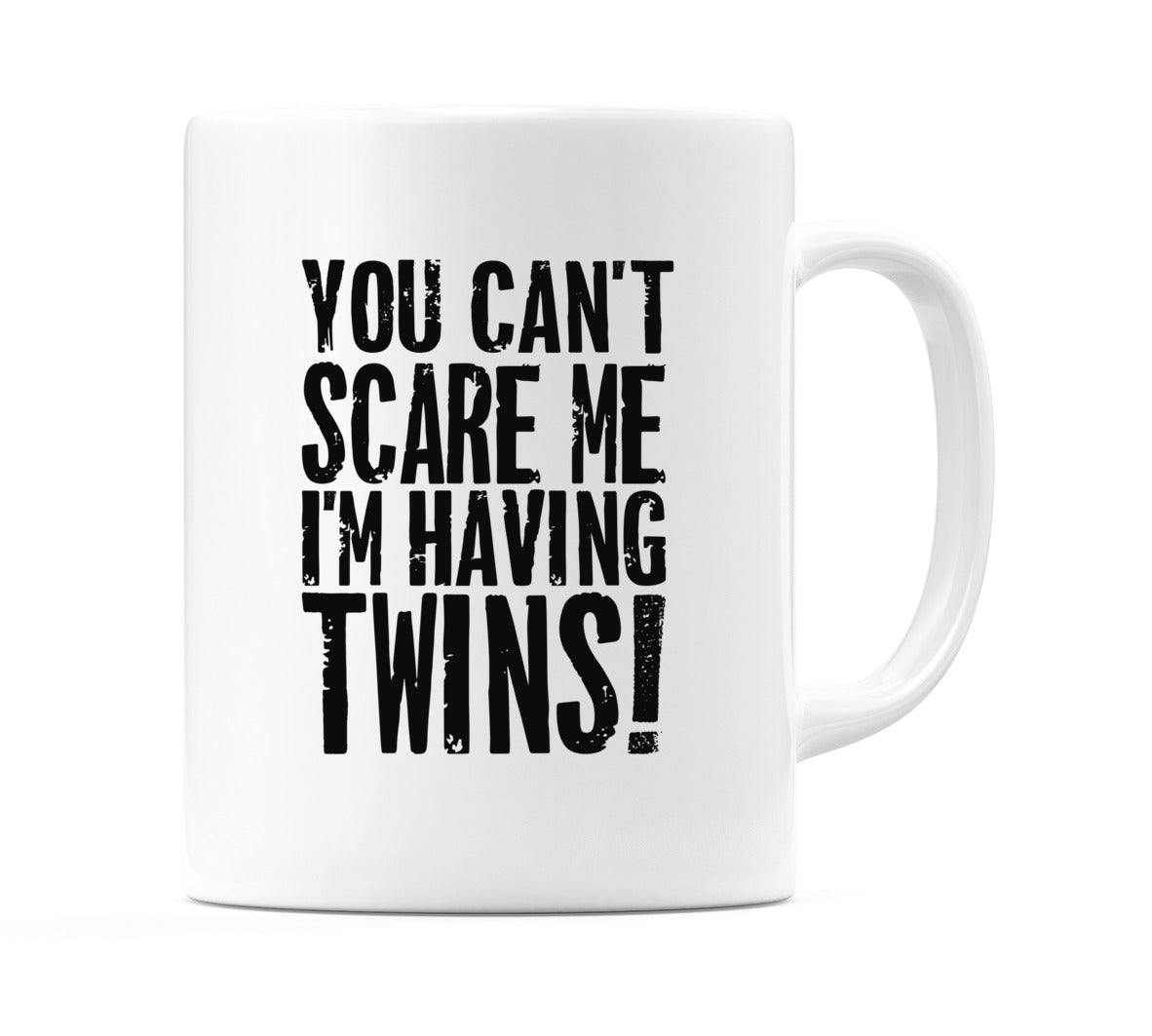 You Can't Scare Me I'm Having Twins! Mug