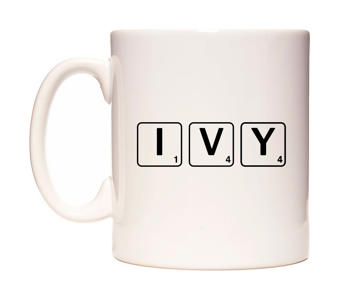 Ivy - Scrabble Themed Mug