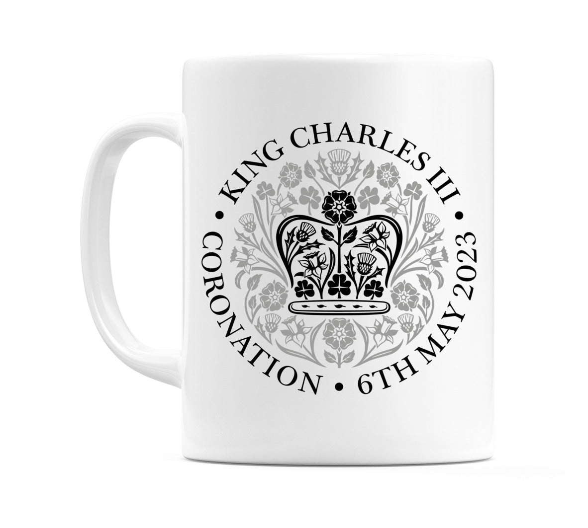 King Charles ||| Coronation in Black Mug