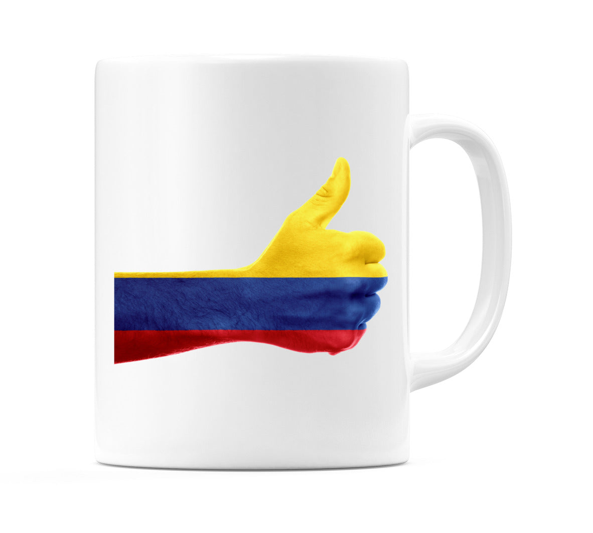 Colombia Thumbs up Flag Mug