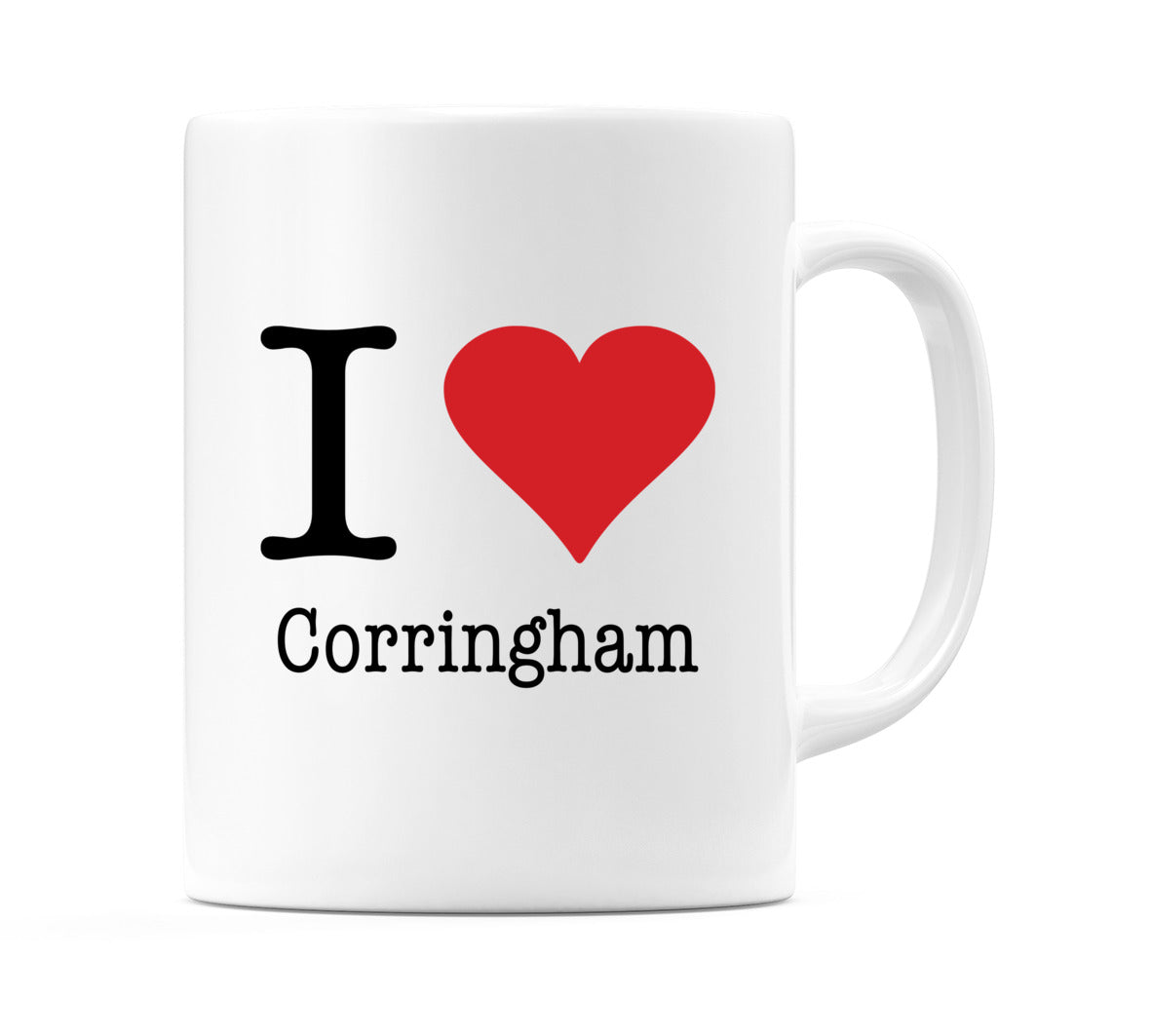 I Love Corringham Mug